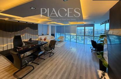 Office Space - Studio - 5 Bathrooms for rent in V90 - North Teseen St. - The 5th Settlement - New Cairo City - Cairo