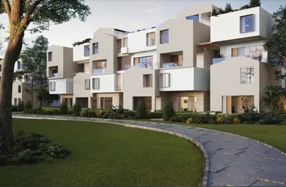 Duplex - 3 Bedrooms - 4 Bathrooms for sale in Karmell - New Zayed City - Sheikh Zayed City - Giza