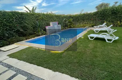 Villa - 6 Bedrooms - 7 Bathrooms for rent in Palm Hills New Cairo - 5th Settlement Compounds - The 5th Settlement - New Cairo City - Cairo