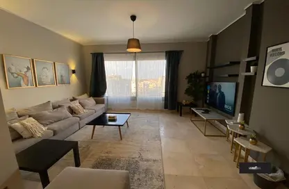 Apartment - Studio - 1 Bathroom for rent in Palm Hills Village Gate - South Investors Area - New Cairo City - Cairo