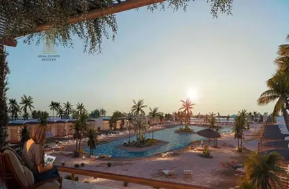 Chalet - 2 Bedrooms - 2 Bathrooms for sale in Hacienda West - Ras Al Hekma - North Coast