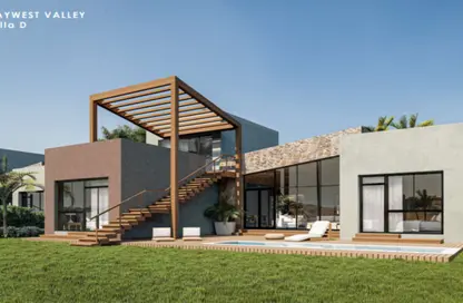 Chalet - 2 Bedrooms - 2 Bathrooms for sale in Mangroovy Residence - Al Gouna - Hurghada - Red Sea