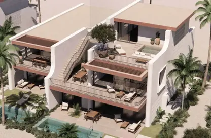 Chalet - 2 Bedrooms - 3 Bathrooms for sale in Ramla Lakeside - Qesm Ad Dabaah - North Coast