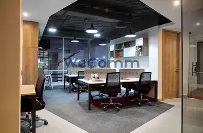 Office Space - Studio - 1 Bathroom for rent in Cairo Capital Center - North Teseen St. - The 5th Settlement - New Cairo City - Cairo