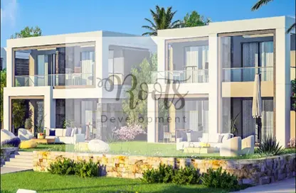 Twin House - 3 Bedrooms - 3 Bathrooms for sale in La vista Ras El Hikma - Ras Al Hekma - North Coast