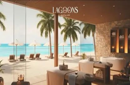 Chalet - 3 Bedrooms - 2 Bathrooms for sale in Lagoon - Al Alamein - North Coast