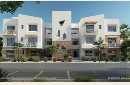 شقة - 2 غرف نوم - 2 حمامات للبيع في سوان ليك الجونة - الجونة - الغردقة - محافظة البحر الاحمر