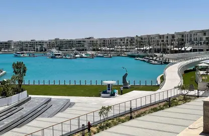 Chalet - 3 Bedrooms - 3 Bathrooms for rent in Marassi - Sidi Abdel Rahman - North Coast