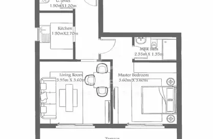 Apartment - 1 Bedroom - 2 Bathrooms for sale in Hyde Park - 5th Settlement Compounds - The 5th Settlement - New Cairo City - Cairo