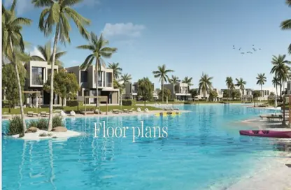 Penthouse - 2 Bedrooms - 2 Bathrooms for sale in Azha North - Ras Al Hekma - North Coast