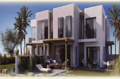 Chalet - 3 Bedrooms - 4 Bathrooms for sale in Ramla Lakeside - Qesm Ad Dabaah - North Coast