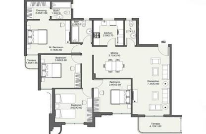 Apartment - 4 Bedrooms - 3 Bathrooms for sale in Amara - El Lotus - New Cairo City - Cairo