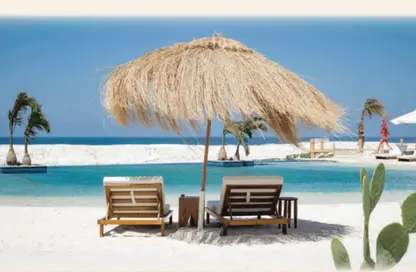 Chalet - 2 Bedrooms - 3 Bathrooms for sale in Ramla Lakeside - Qesm Ad Dabaah - North Coast