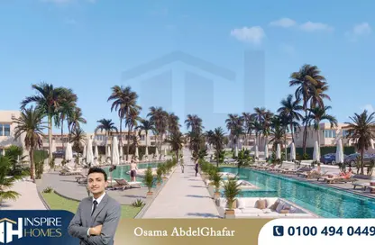 شاليه - 2 غرف نوم - 2 حمامات للبيع في هاسيندا ويست - راس الحكمة - الساحل الشمالي