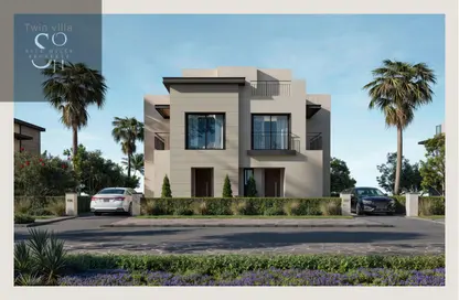 Twin House - 5 Bedrooms - 5 Bathrooms for sale in Tawny Hyde Park - 6 October Compounds - 6 October City - Giza