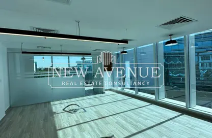 Office Space - Studio - 2 Bathrooms for rent in Smart Village - Cairo Alexandria Desert Road - 6 October City - Giza