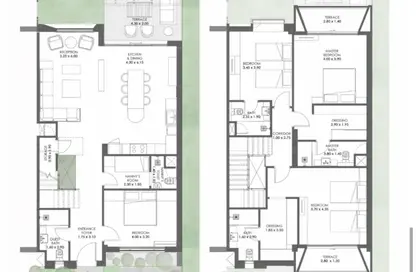 Townhouse - 4 Bedrooms - 5 Bathrooms for sale in Al Masyaf - Ras Al Hekma - North Coast