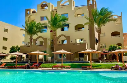 Apartment - 2 Bedrooms - 1 Bathroom for sale in Nubia Aqua Beach Resort - Hurghada Resorts - Hurghada - Red Sea