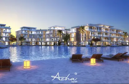 Chalet - 3 Bedrooms - 3 Bathrooms for sale in Azha North - Ras Al Hekma - North Coast