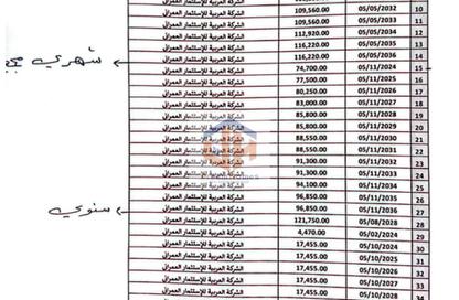 شقة - 1 حمام للبيع في مدينة نور - القاهرة