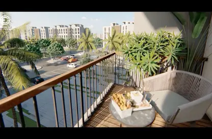 شقة - 2 غرف نوم - 1 حمام للبيع في حدائق اكتوبر - مدينة 6 أكتوبر - الجيزة