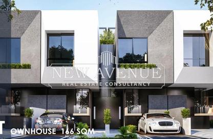Townhouse - 3 Bedrooms - 4 Bathrooms for sale in Eastshire compound - 5th Settlement Compounds - The 5th Settlement - New Cairo City - Cairo