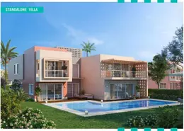 Townhouse - 3 Bedrooms - 3 Bathrooms for sale in Bo Islands - Sidi Abdel Rahman - North Coast