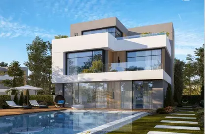 Villa - 5 Bedrooms - 4 Bathrooms for sale in Lugar - New Zayed City - Sheikh Zayed City - Giza