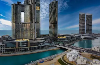 شقق فندقية - 2 غرف نوم - 2 حمامات للبيع في ذا جيت تاورز - مدينة العلمين الجديدة - العلمين - الساحل الشمالي