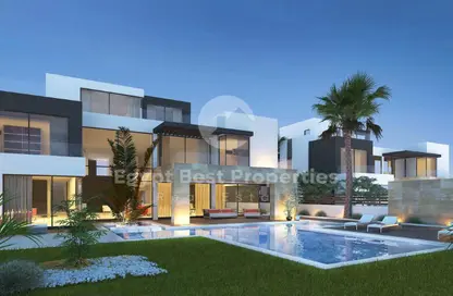 Villa - 3 Bedrooms - 4 Bathrooms for sale in Palm Hills New Cairo - 5th Settlement Compounds - The 5th Settlement - New Cairo City - Cairo