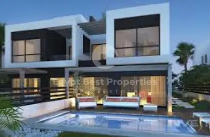 Villa - 4 Bedrooms - 3 Bathrooms for sale in Palm Hills New Cairo - 5th Settlement Compounds - The 5th Settlement - New Cairo City - Cairo