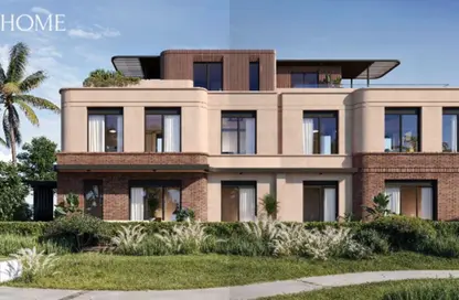 Townhouse - 4 Bedrooms - 4 Bathrooms for sale in Crescent Walk - 5th Settlement Compounds - The 5th Settlement - New Cairo City - Cairo