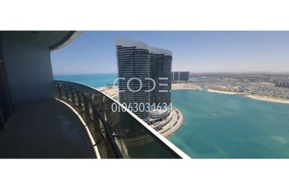 شقة - 2 غرف نوم - 1 حمام للبيع في نورث ايدج تاورز - مدينة العلمين الجديدة - العلمين - الساحل الشمالي