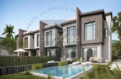 Villa - 3 Bedrooms - 3 Bathrooms for sale in Creek Town - The 1st Settlement - New Cairo City - Cairo