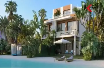 Townhouse - 3 Bedrooms - 3 Bathrooms for sale in Azzar Islands - Qesm Ad Dabaah - North Coast