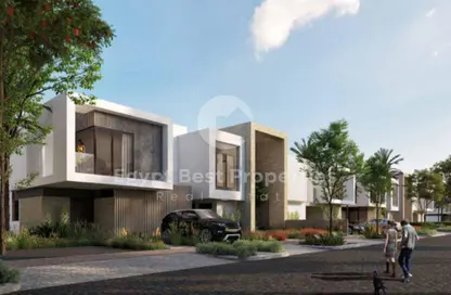 Townhouse - 3 Bedrooms - 4 Bathrooms for sale in Palm Hills New Cairo - 5th Settlement Compounds - The 5th Settlement - New Cairo City - Cairo