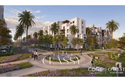 شقة - غرفة نوم - 1 حمام للبيع في أو ويست - كمبوندات 6 أكتوبر - مدينة 6 أكتوبر - الجيزة