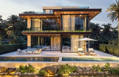 فيلا - 5 غرف نوم - 7 حمامات للبيع في جريان - مدينة زايد الجديدة - الشيخ زايد - الجيزة