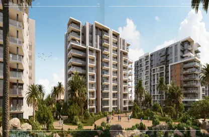 Apartment - 2 Bedrooms - 2 Bathrooms for sale in Park Side Residence - Zed Towers - Sheikh Zayed Compounds - Sheikh Zayed City - Giza