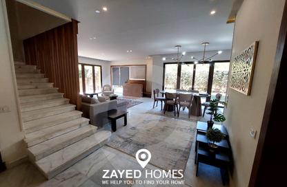 Duplex - 3 Bedrooms - 4 Bathrooms for rent in Casa - Sheikh Zayed Compounds - Sheikh Zayed City - Giza