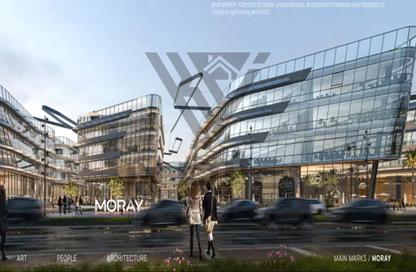 Office Space - Studio - 1 Bathroom for sale in Moray - North Teseen St. - The 5th Settlement - New Cairo City - Cairo