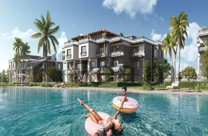 Chalet - 2 Bedrooms - 2 Bathrooms for sale in Mountain View - Ras Al Hekma - North Coast