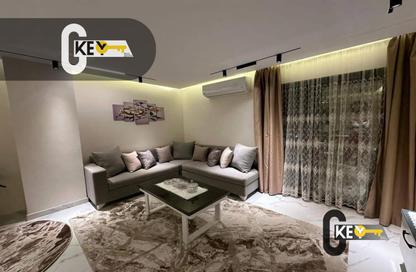 Apartment - 2 Bedrooms - 1 Bathroom for rent in Abou Bakr Al Sedeek St. - Rehab City Second Phase - Al Rehab - New Cairo City - Cairo
