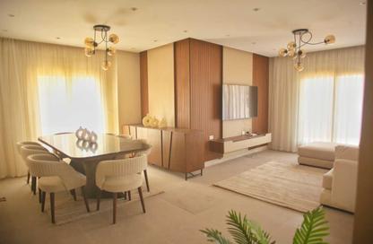 Townhouse - 3 Bedrooms - 5 Bathrooms for rent in Cairo Festival City - North Investors Area - New Cairo City - Cairo