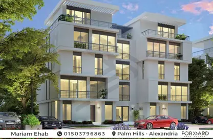 Duplex - 3 Bedrooms - 6 Bathrooms for sale in Palm Hills - Alexandria Compounds - Alexandria