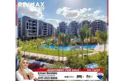 Apartment - 3 Bedrooms - 3 Bathrooms for sale in Up West - 6 October City - Giza