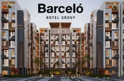 شقق فندقية - غرفة نوم - 1 حمام للبيع في بهجة - كمبوندات الشيخ زايد - الشيخ زايد - الجيزة