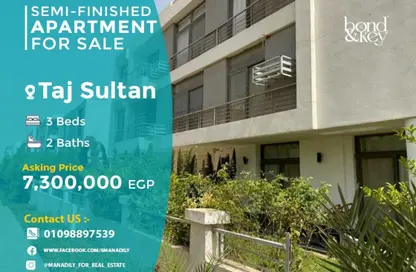Apartment - 3 Bedrooms - 2 Bathrooms for sale in Taj City - 5th Settlement Compounds - The 5th Settlement - New Cairo City - Cairo