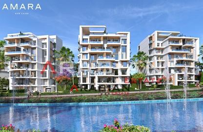 Apartment - 2 Bedrooms - 2 Bathrooms for sale in Amara - El Lotus - New Cairo City - Cairo