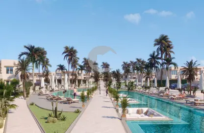 Chalet - 2 Bedrooms - 3 Bathrooms for sale in Hacienda Waters - Qesm Ad Dabaah - North Coast